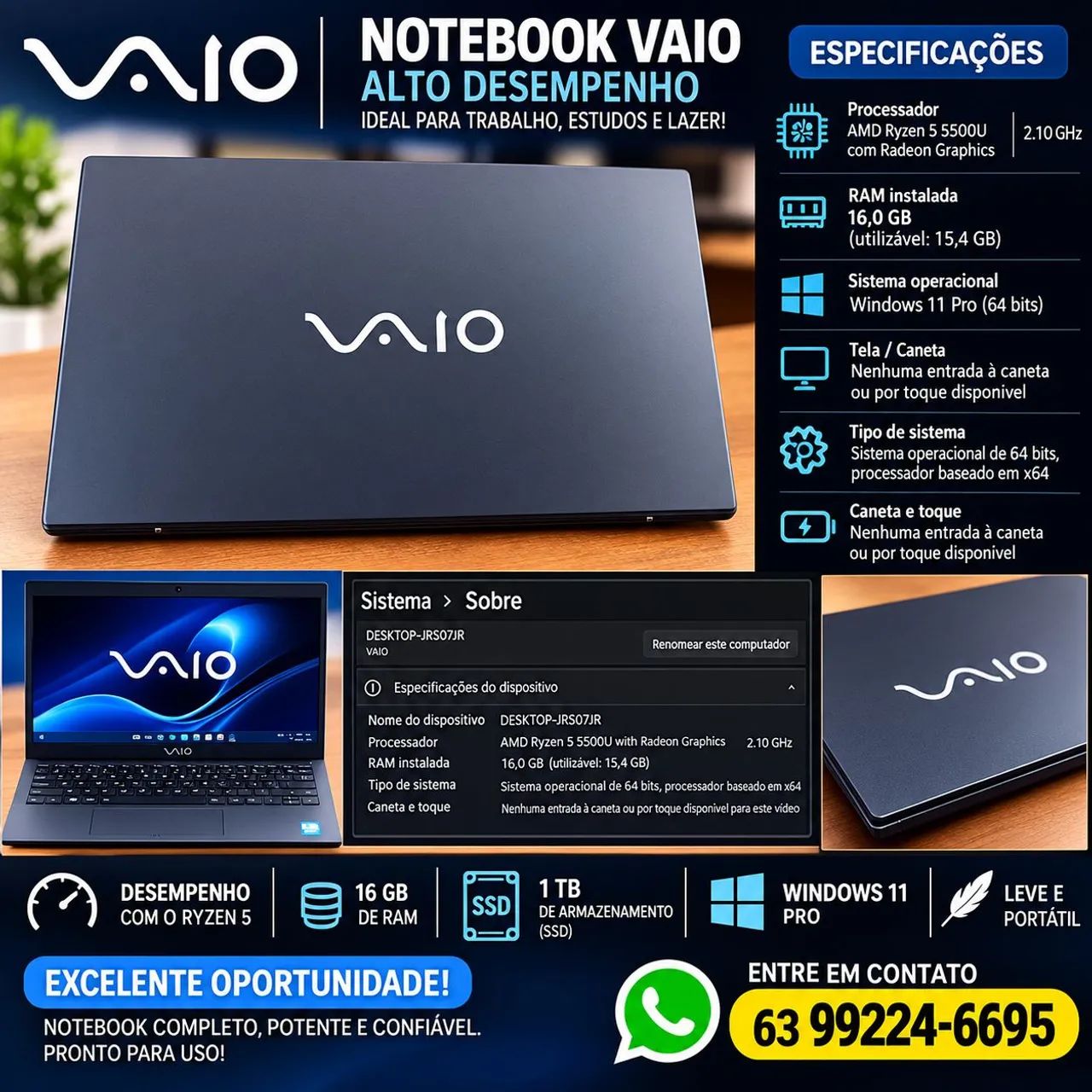 Notebook VAIO F15 - Foto 2