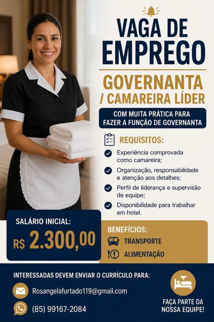 Governanta/camareira