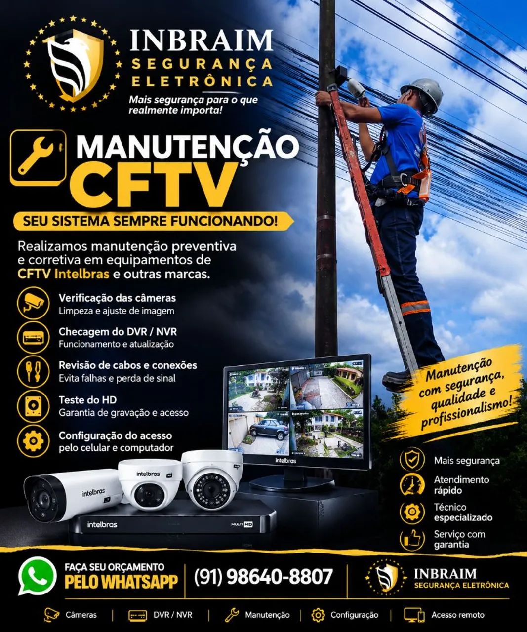 Câmeras de segurança 