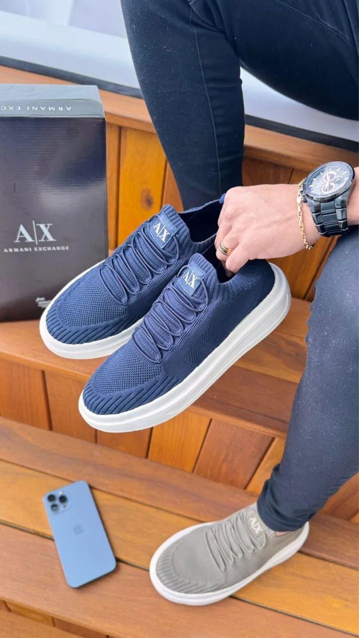 Sapatenis Armani AX - Foto 4