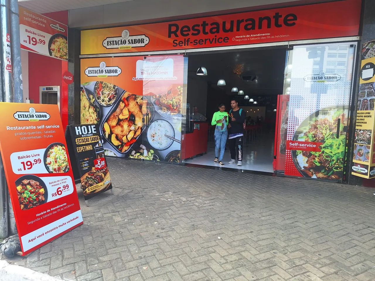 Restaurante no centro 