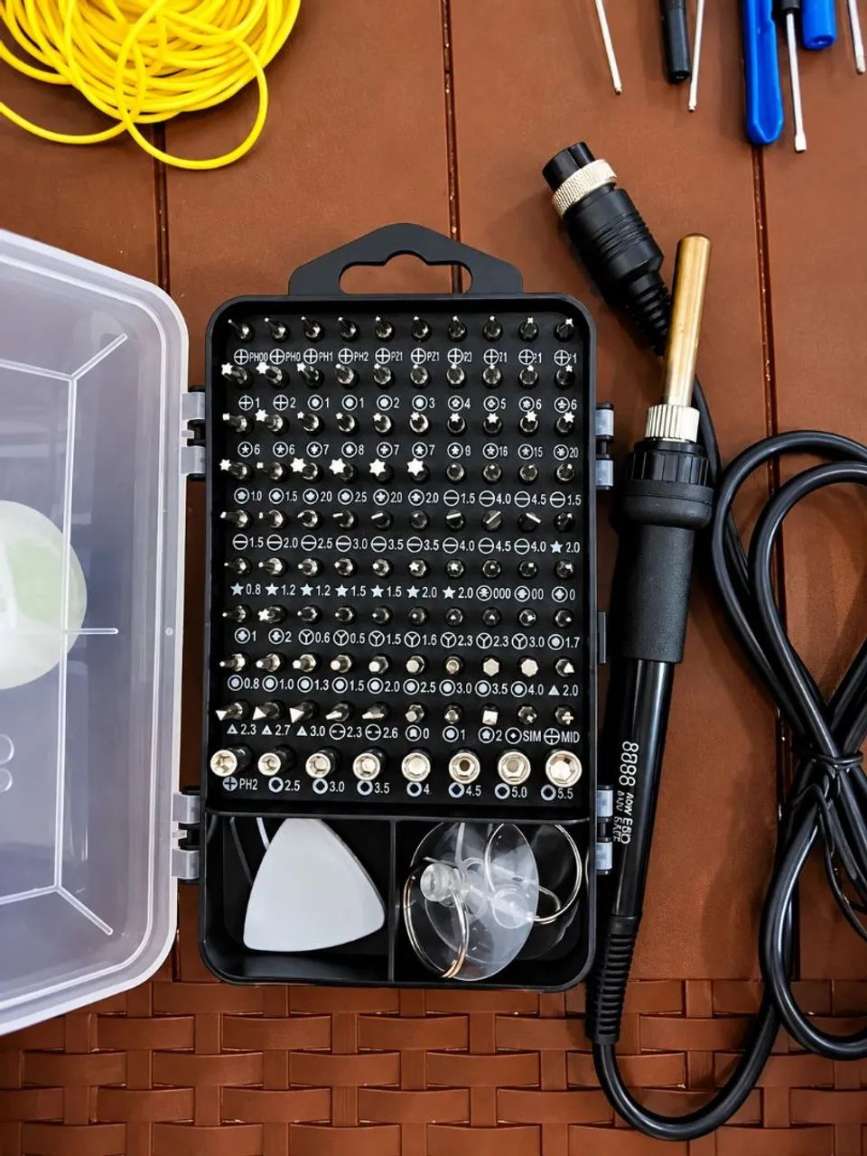Kit Profissional Completo para Assistência Técnica - Celular e Eletrônicos - Foto 2