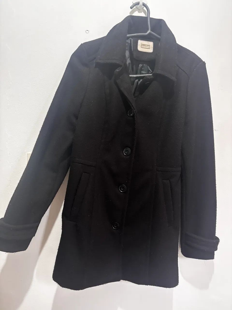 Casaco de Lã Batido