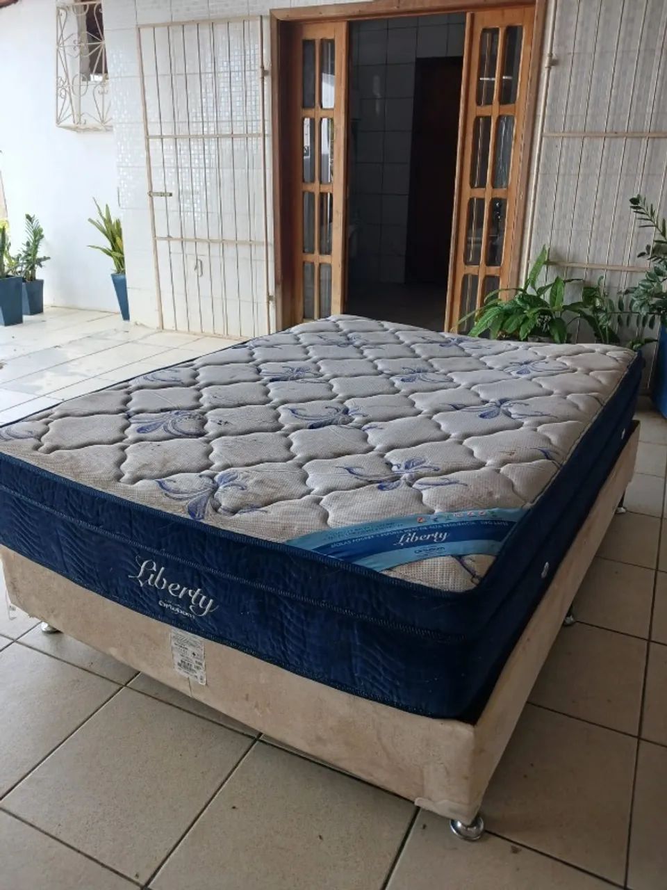CAMA BOX CASAL ORTOBOM LIBERTY - USADA Á VENDA - Foto 3
