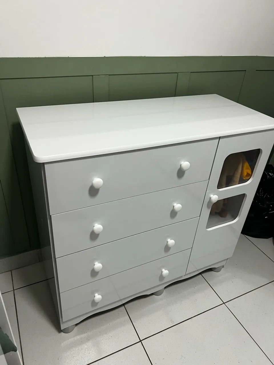 Kit quarto para bebê branco  - Foto 3