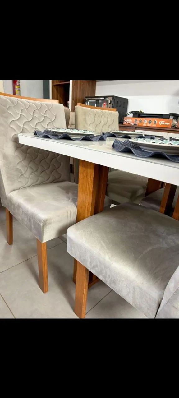 Mesa Bom pastor 4 cadeiras  - Foto 4