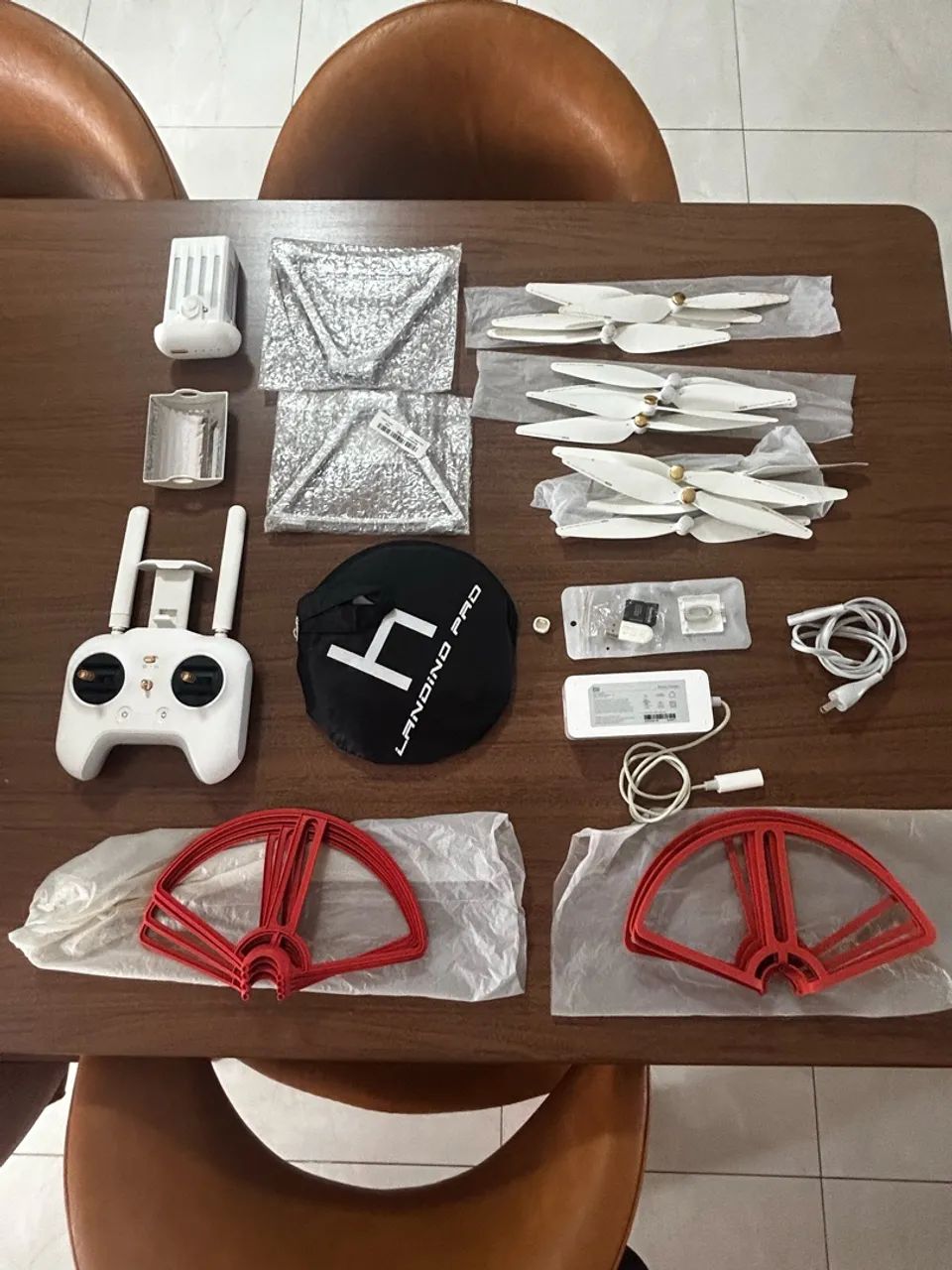 Drone Xiaomi Mi Drone 4K + controle + bateria - tudo original - Foto 4