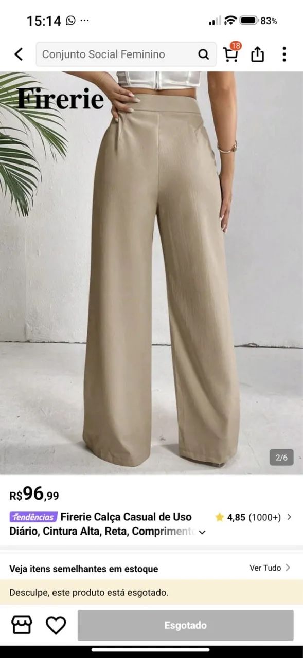 Calça nova nunca usada  - Foto 2