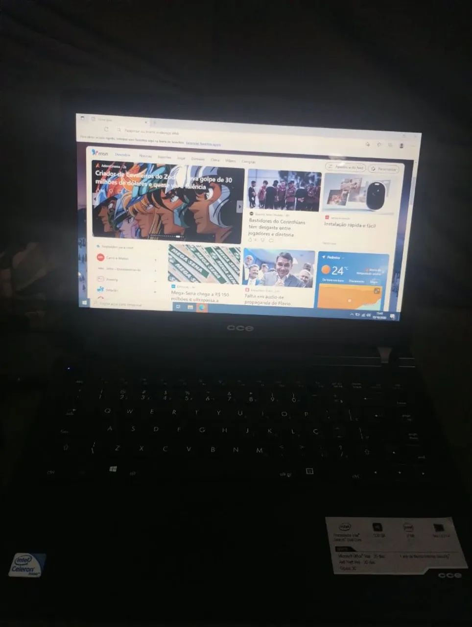 Notebook cce win u25 c detalhes leia  - Foto 3