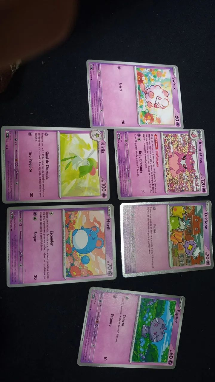 Cartas pokemon 