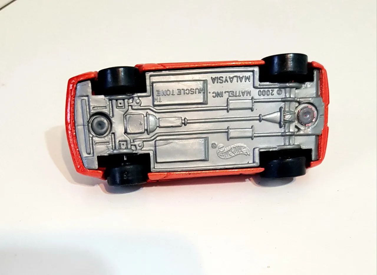 Hot Wheels - Muscle Tone Laranja - linha "First Edition" em 2000. - Escala 1:64  - Foto 5
