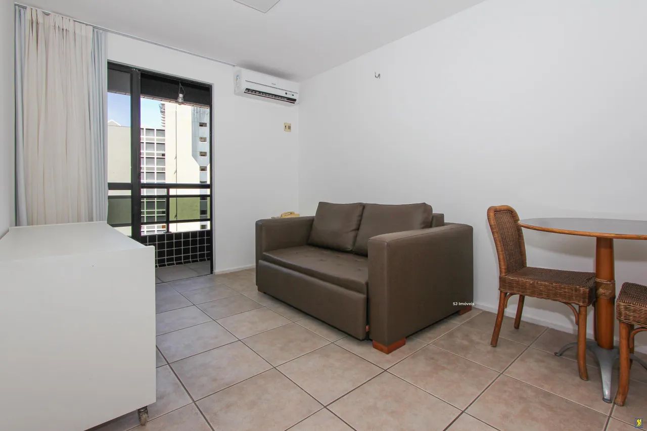 Apartamento mobiliado com suíte no Meireles - Foto 4