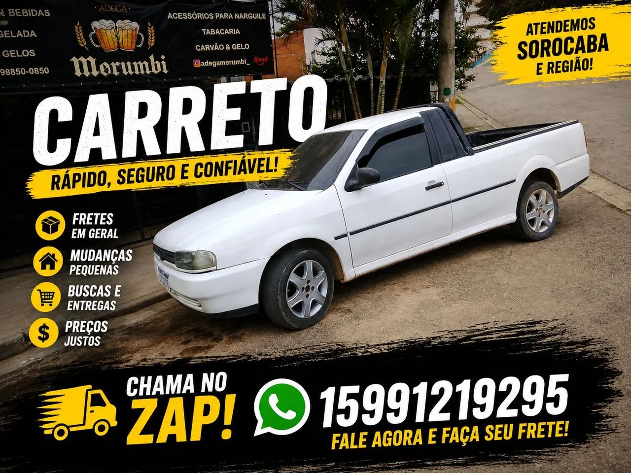 Carreto fretes Sorocaba região 