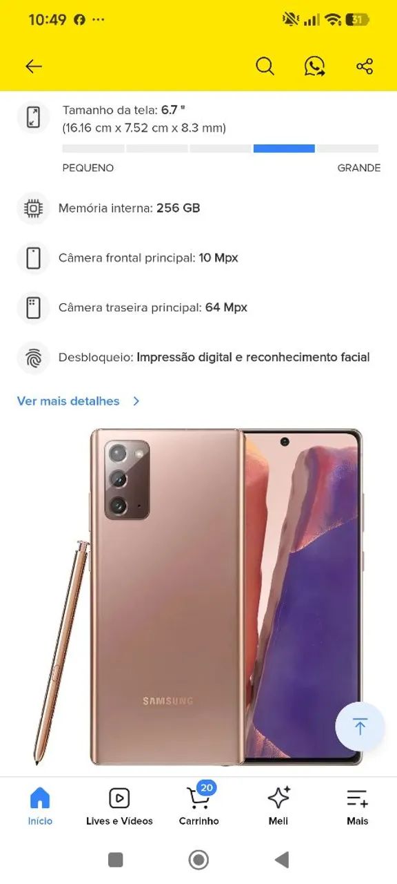 Galaxy Note 20 