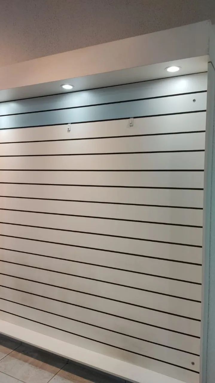 Expositor/vitrine/armário canaletado com led - Foto 4