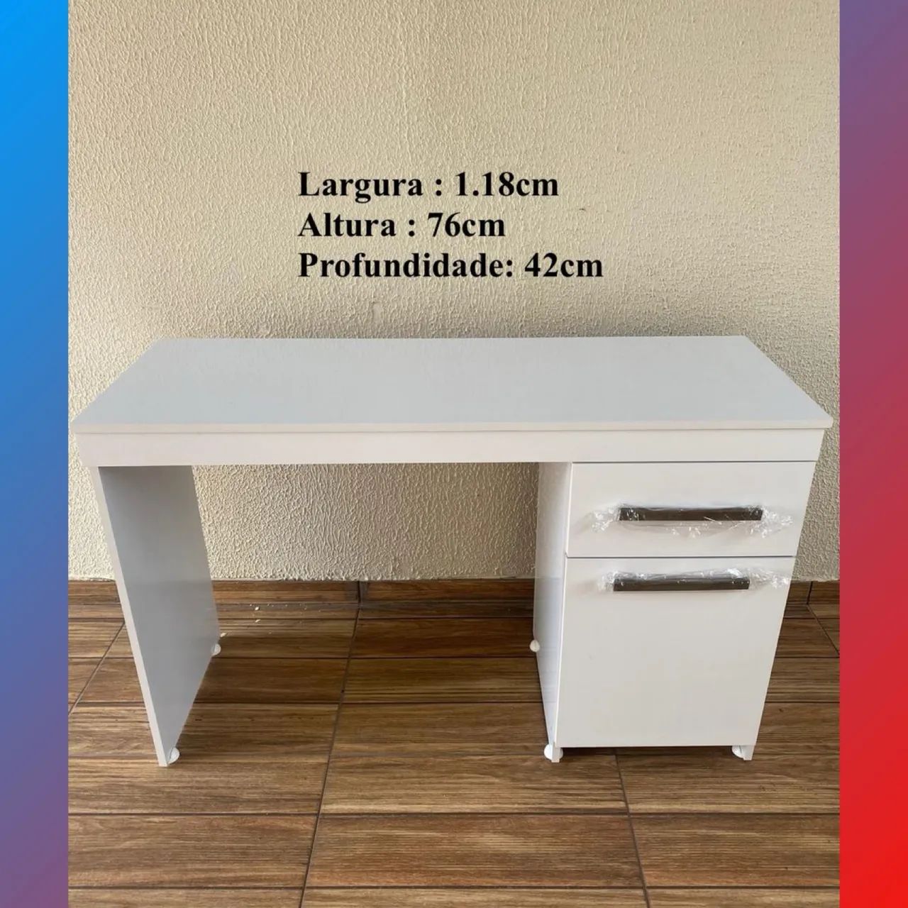 Escrivainha branca - pronta entrega 