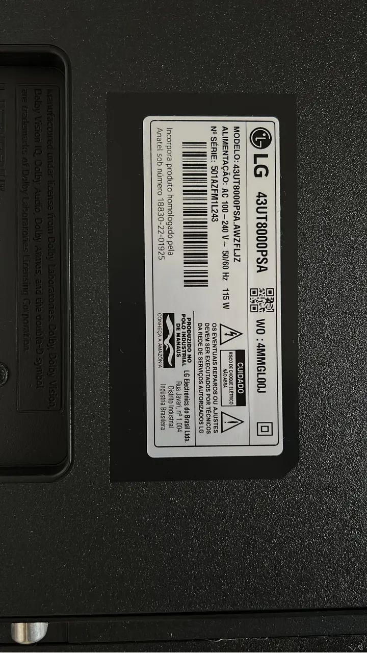 TV smart 43?  LG UHD AÍ ThinQ - Foto 2