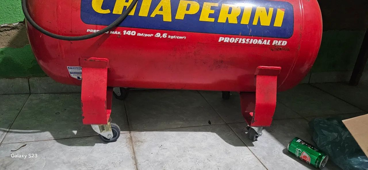 Vende-se compreensor,  10 pes 150 lts estado de novo!!! - Foto 4
