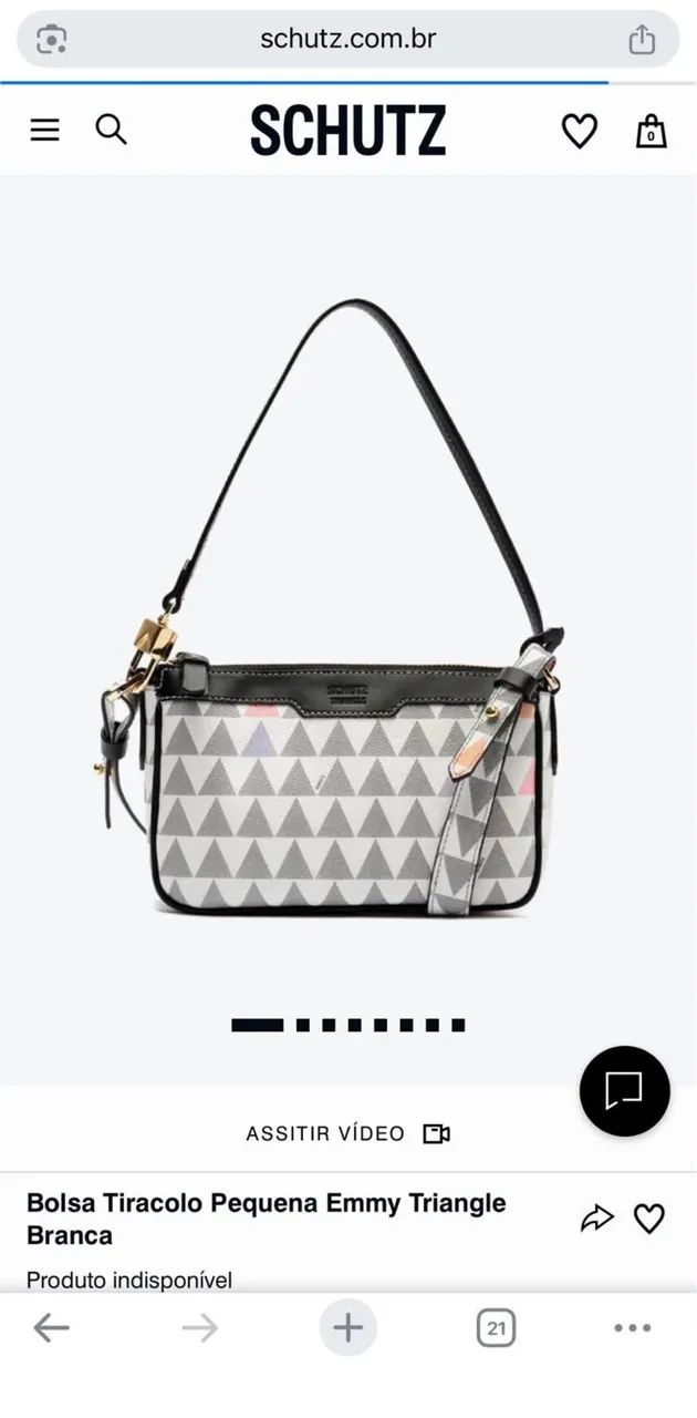 Bolsa Schutz triangle Emmy - Foto 2