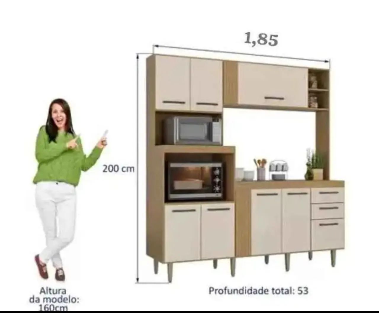 Cozinha Grazi compacta  - Foto 3