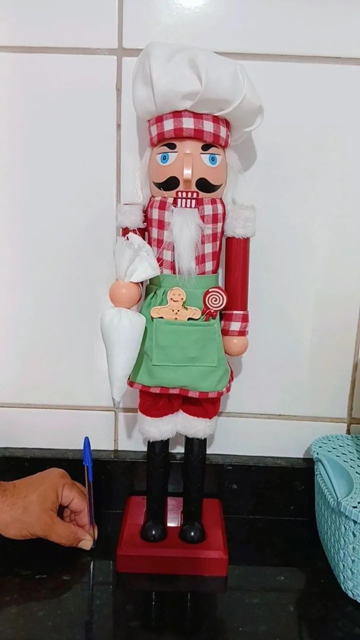 BONECO QUEBRA NOZES NATALINO  - Foto 2