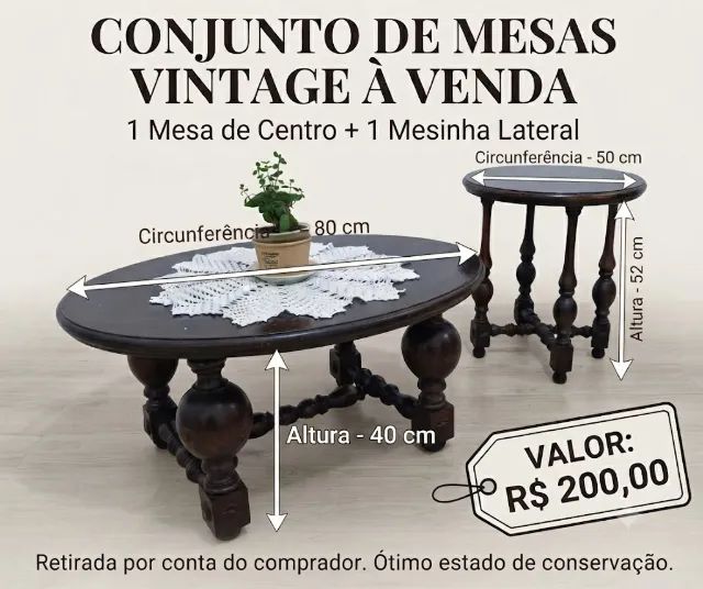CONJUNTO MESAS  - Foto 2