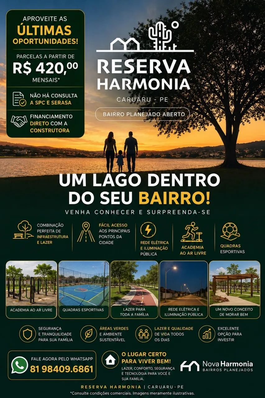 Loteamento em bairro planejado  - Foto 2