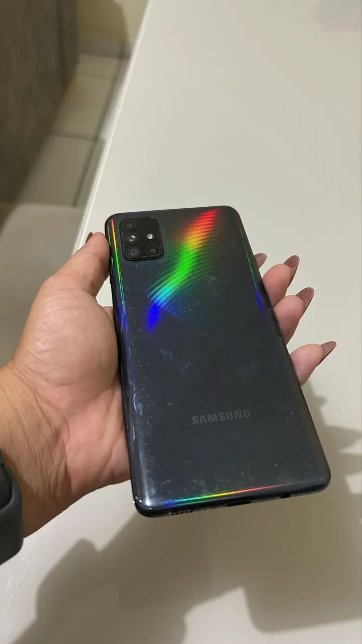 Celular Samsung A71 seminovo - Foto 4