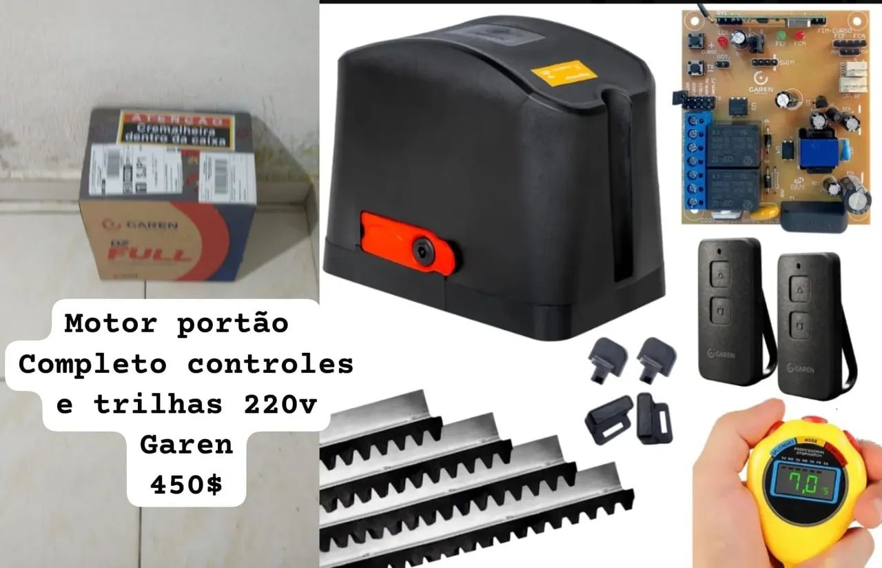 Motor portão garen