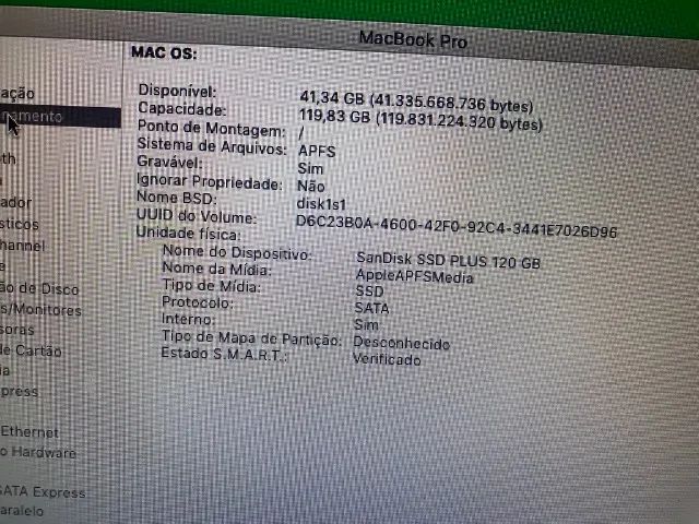 MACBOOK PRO 13-inch, late 2011 versao 10.13.6 - Foto 4