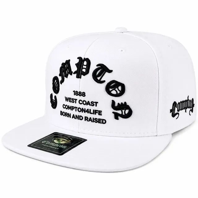 Boné Compton Raised Branco 1888 Branco