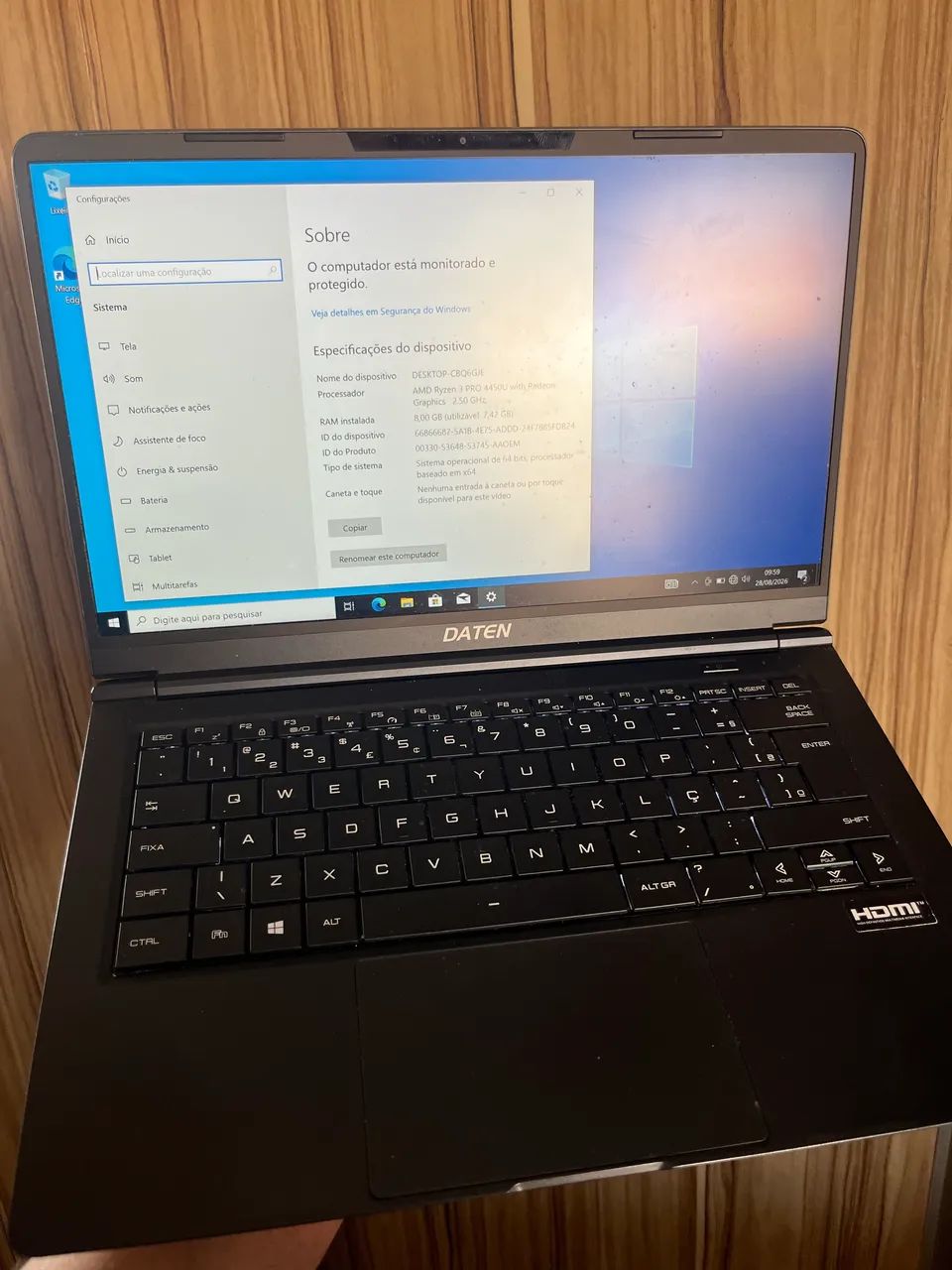 Notebook Ryzen 3 PRO - Foto 3