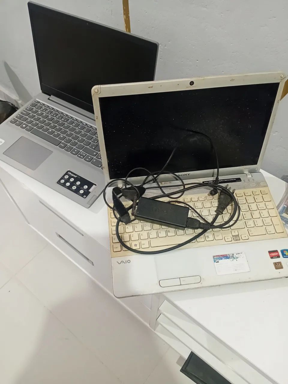 Notebooks fontes conserto ou troca de peças 450 reais  - Foto 2