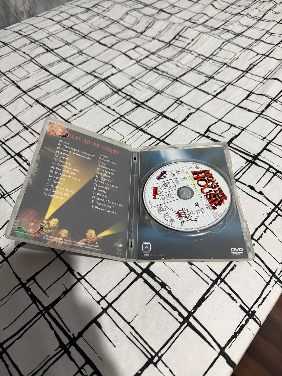 DVD Filme Original A Casa Monstro Monster House Impecável - Foto 3