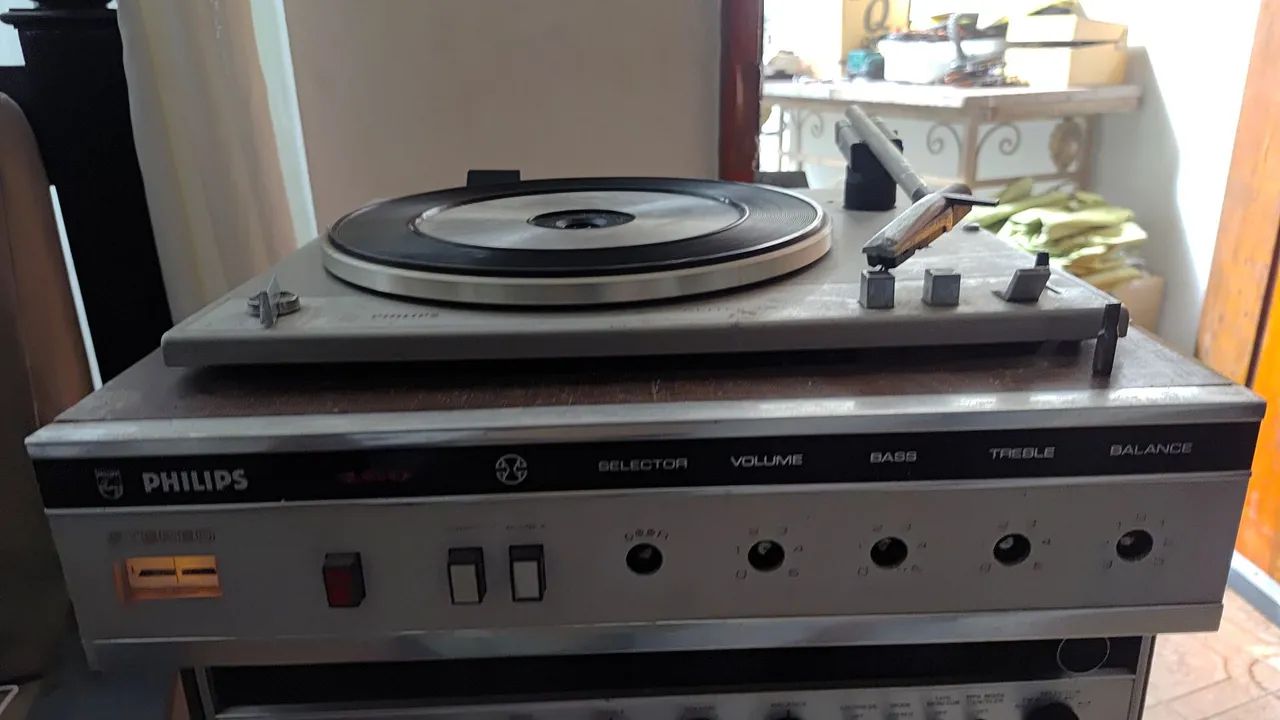 Toca discos philps A470 vintage - Foto 2