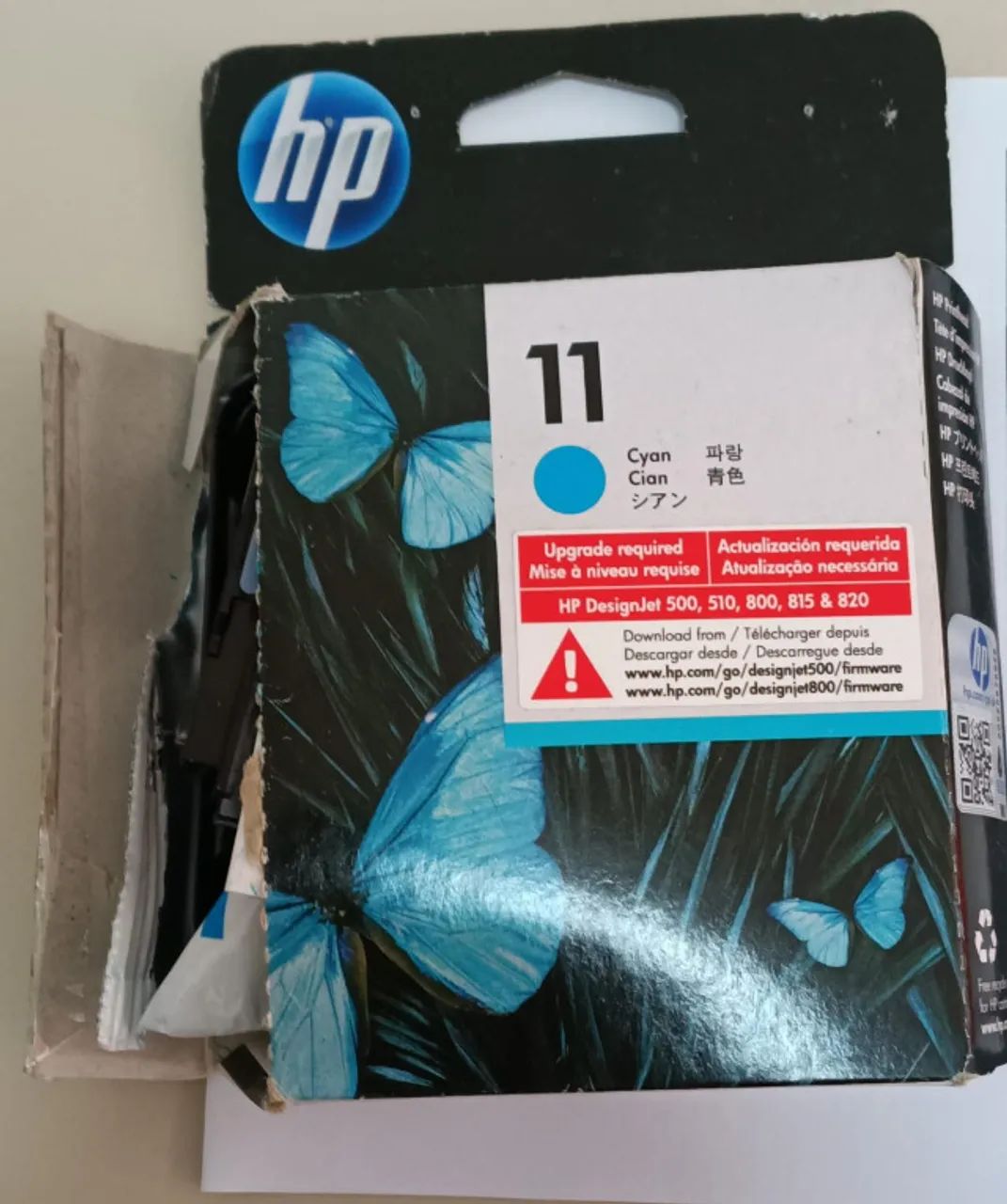 Cabeça de impressão HP 11 ciano cod: C4811a - Foto 5