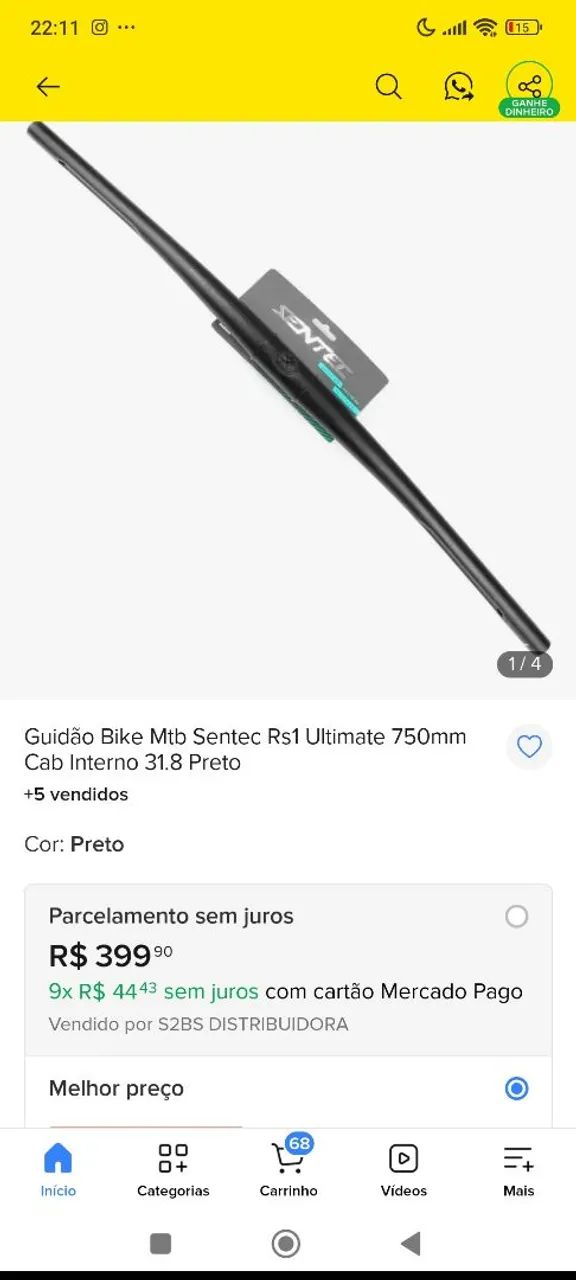 Guidom sentec rs1 avanço scott  - Foto 5