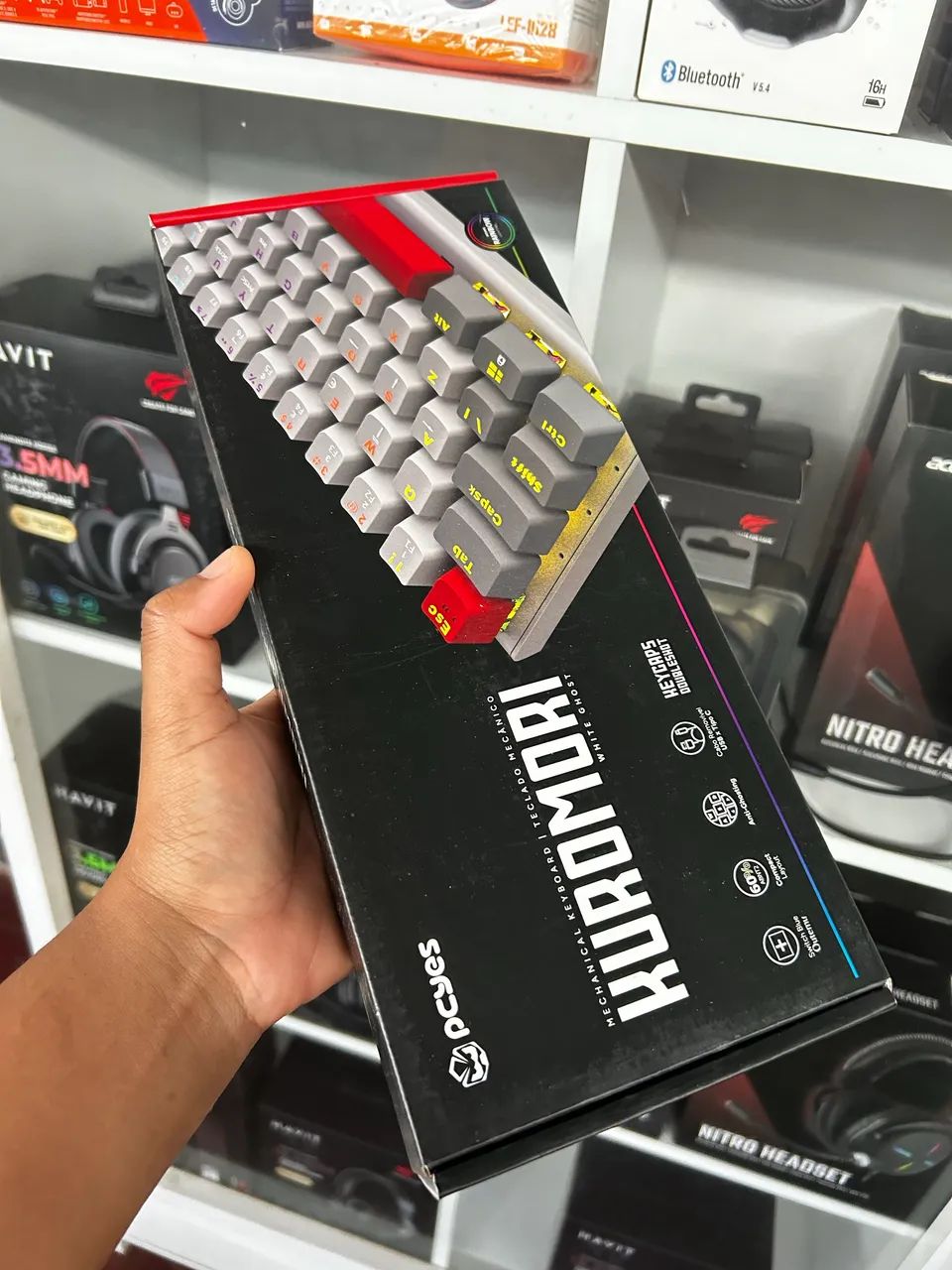 Teclado Mecânico PCyes Switch Blue 