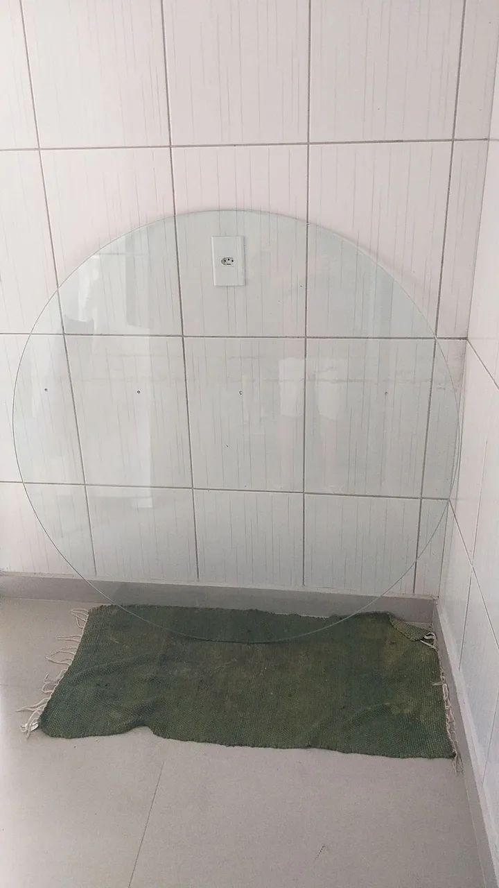 Tampo de vidro MESA redondo - Foto 2