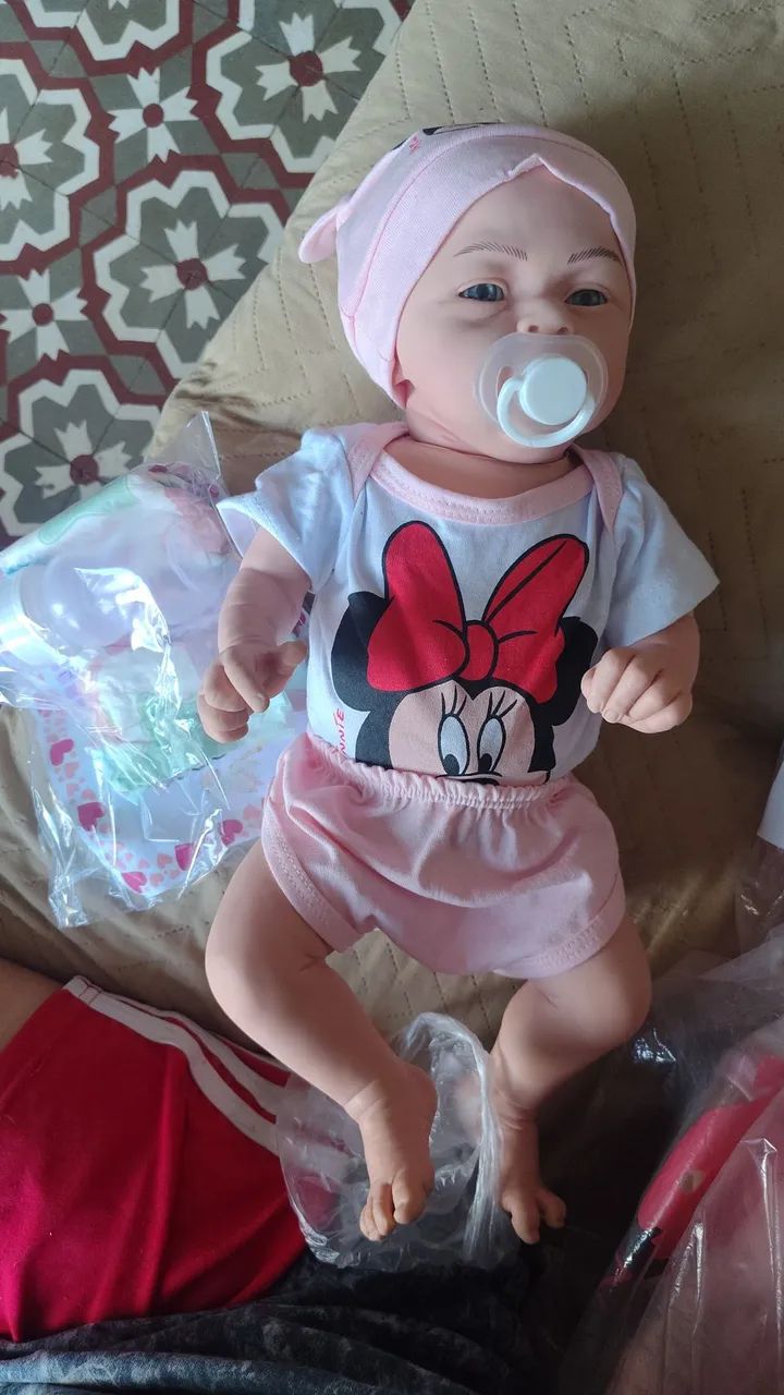 PROMOÇÃO DE INVERNO!!!Bebe reborn de silicone - Foto 3