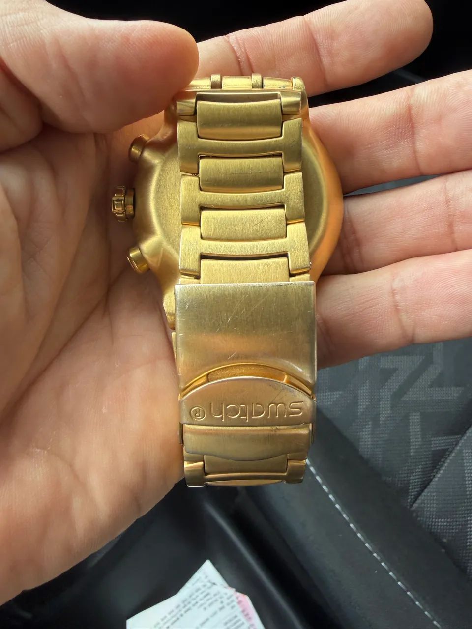 Swatch Cara preta pirâmide  - Foto 4