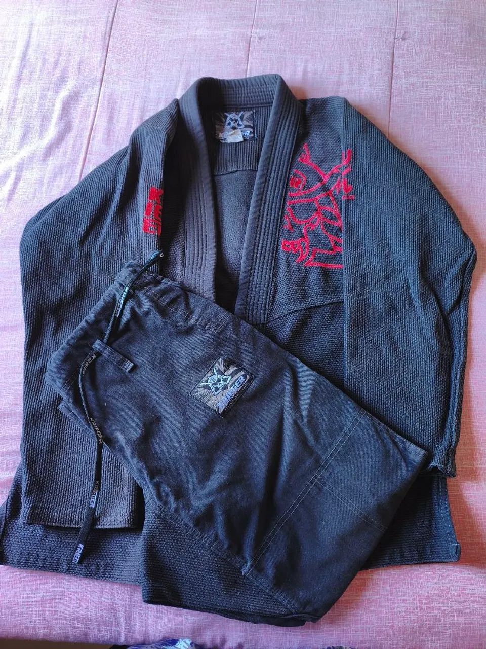 Kimono Krieger fight - Preto - Foto 3
