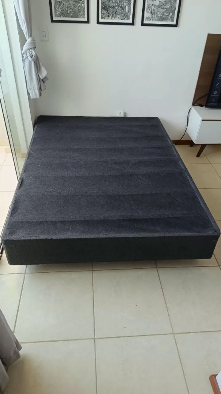 Base cama box casal 