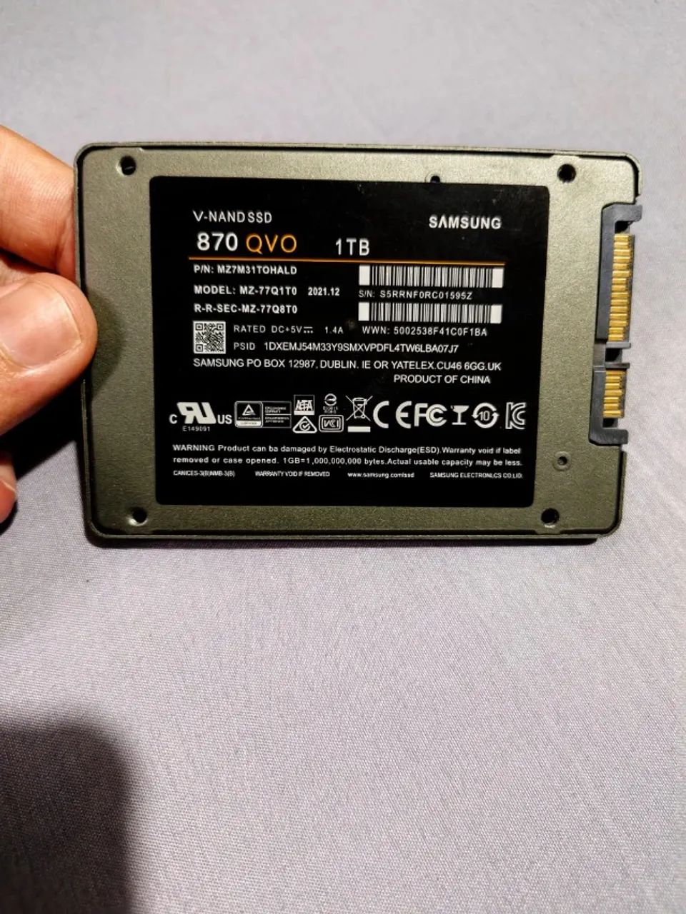 SSD Samsung 1TB - Foto 2