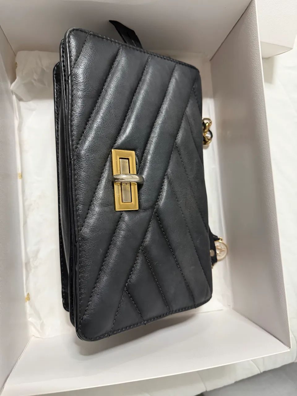Bolsa preta lá spezia desapego - Foto 3