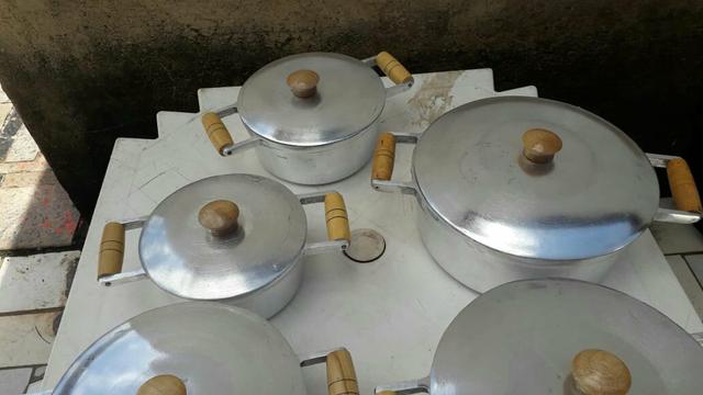 Jogos de aluminio batido
