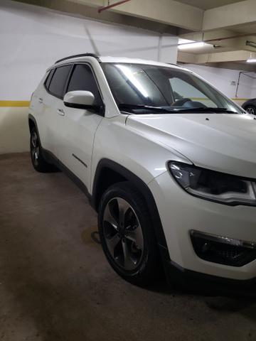 Jeep Compass 17/18 - Branco Perolado - Novíssimo - Foto 2