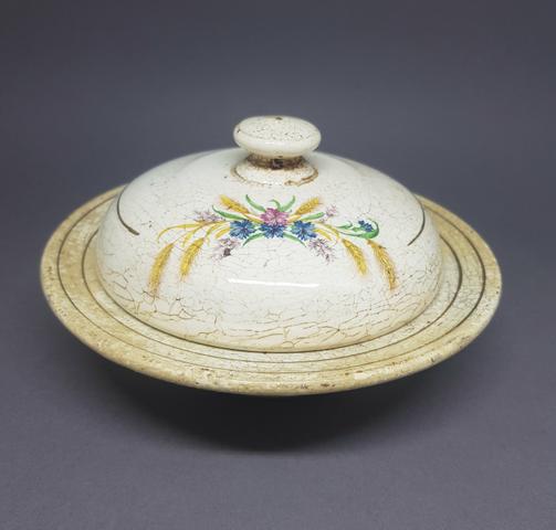 Manteigueira de Porcelana - ANTIGUIDADE