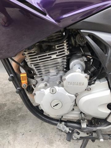 Moto Fazer 250 roxa - Foto 4
