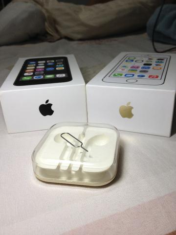 Iphone 5s Preto e Dourado Caixas Originais